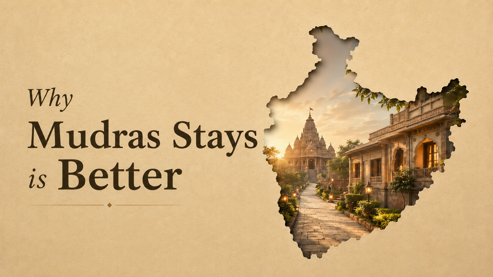 Why Mudras Stays is Better Than Generic Hotel Booking Apps