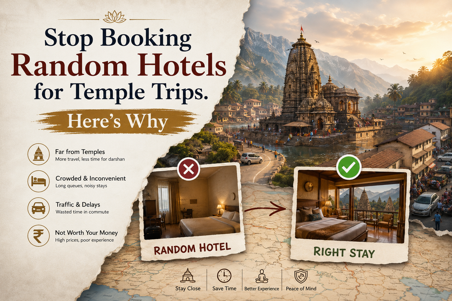 Stop Booking Random Hotels for Temple Trips. Here's Why.