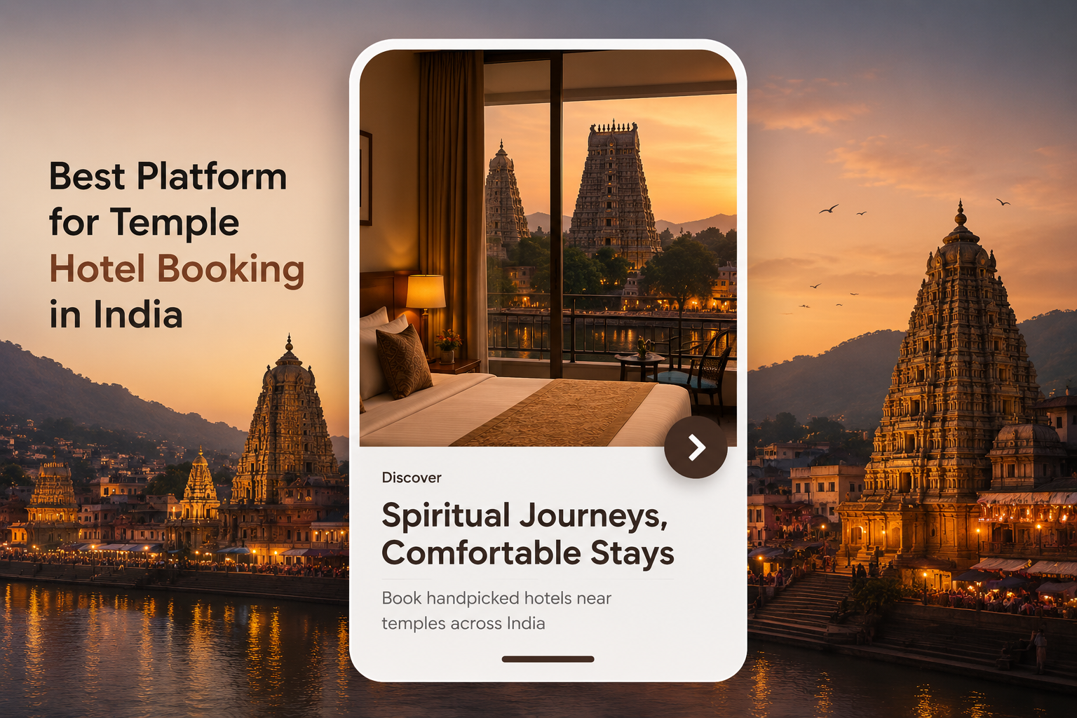 Best Platform for Temple Hotel Booking in India