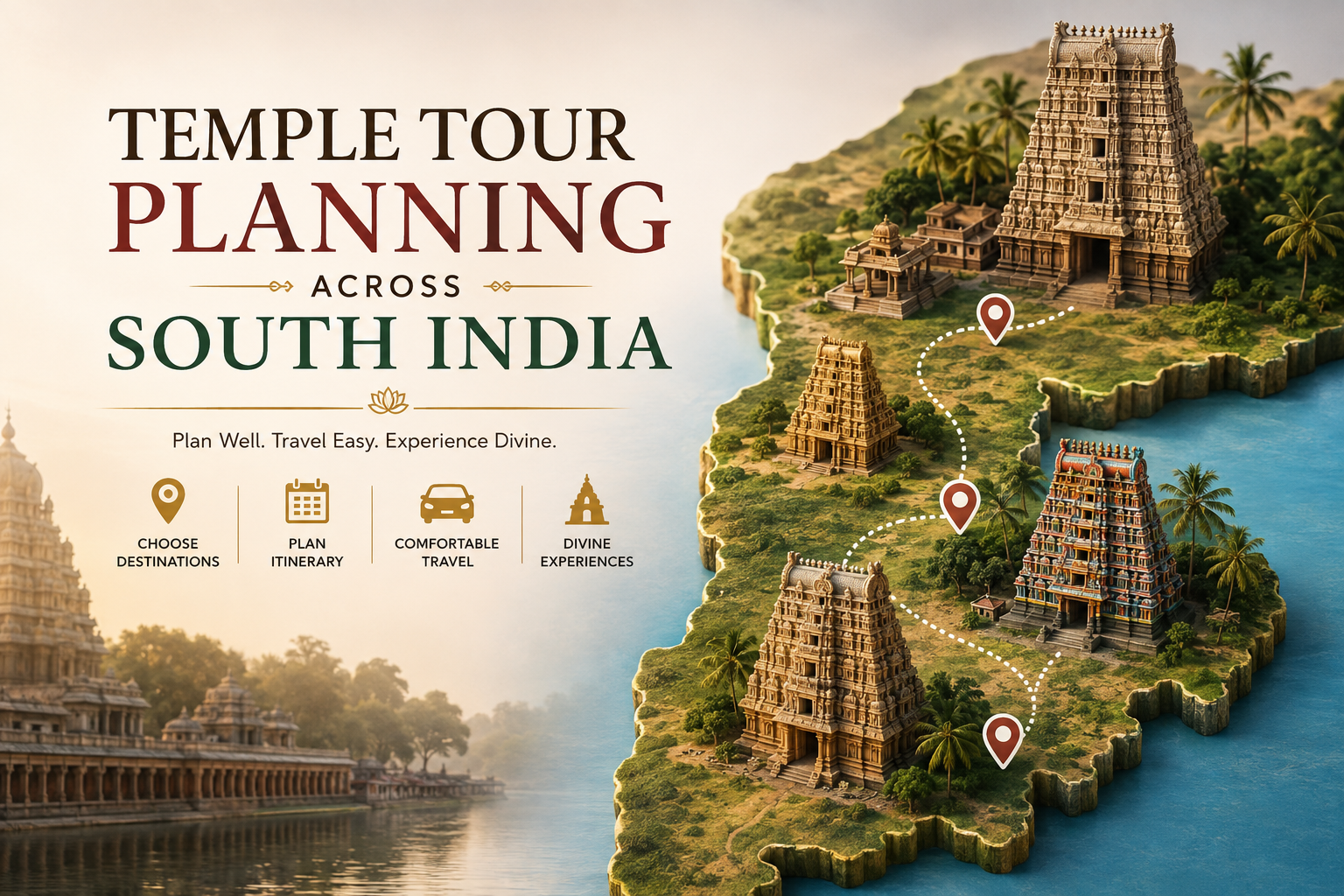Temple Tour Planning Across South India