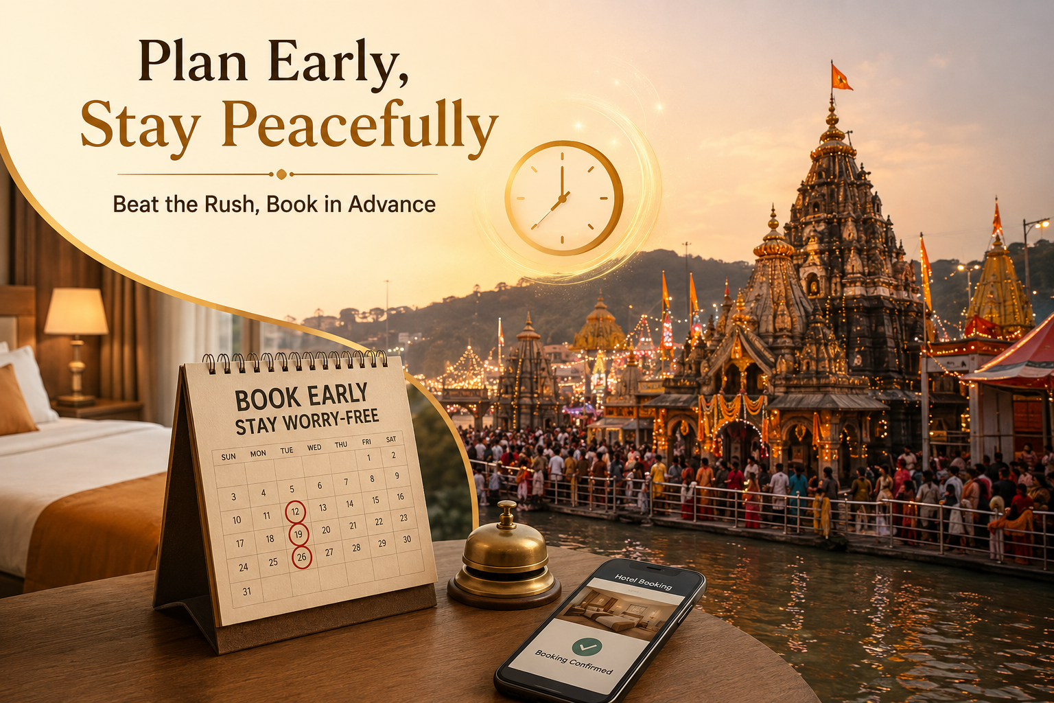 How Early Should You Book Hotels During Temple Festivals?