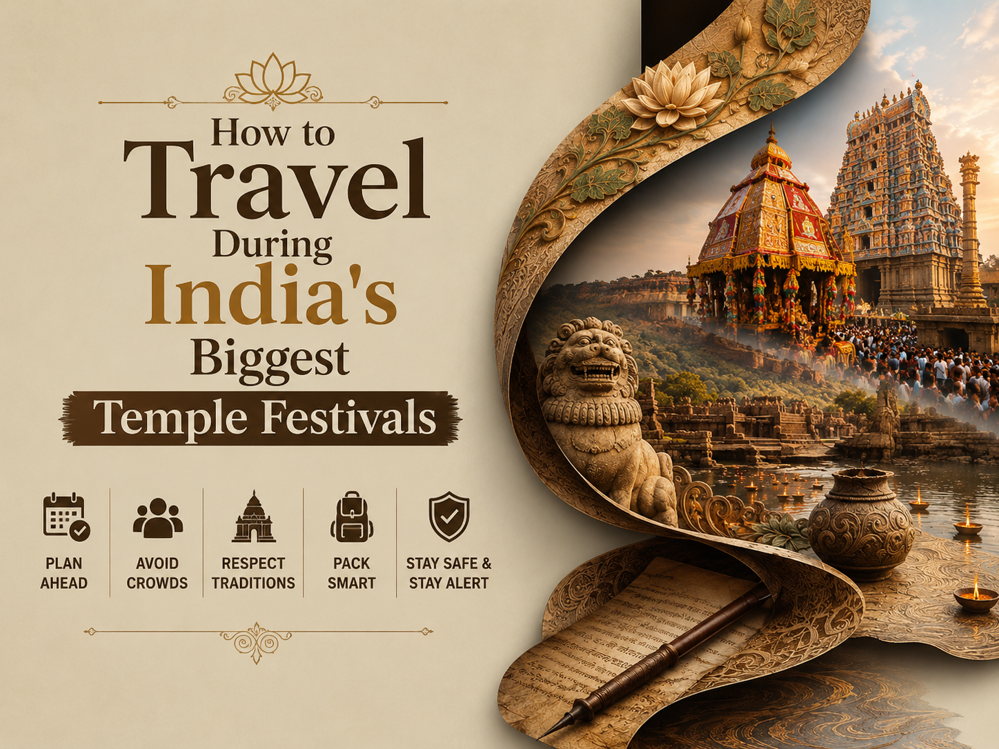 How to Travel During India's Biggest Temple Festivals