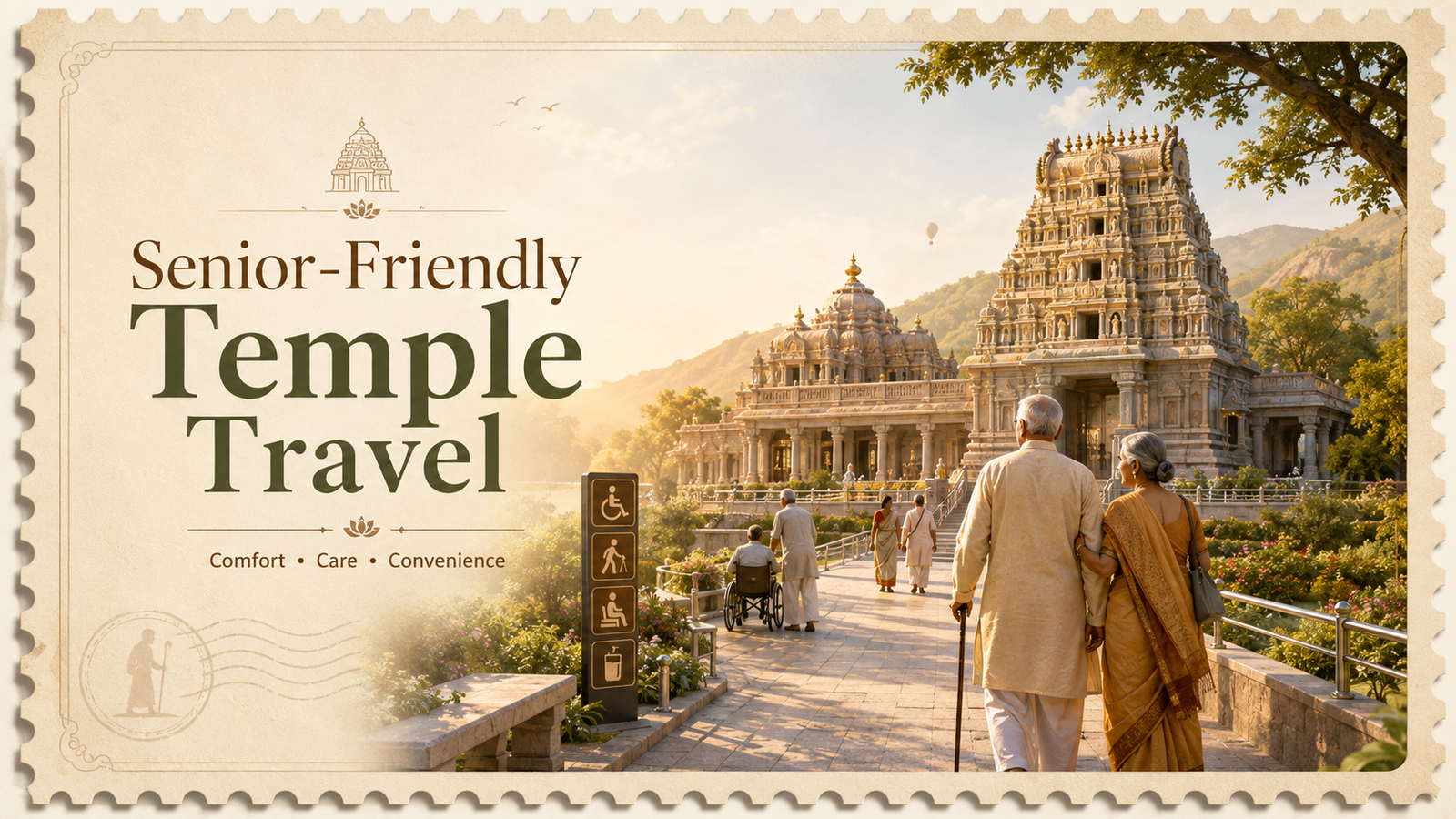 Making Temple Visits Easier for Senior Citizens