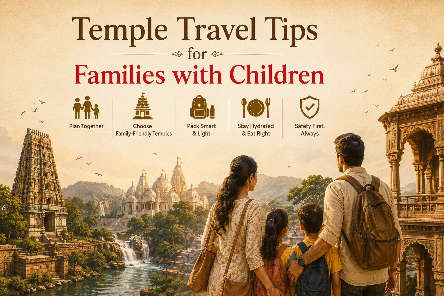 Temple Travel Tips for Families with Children