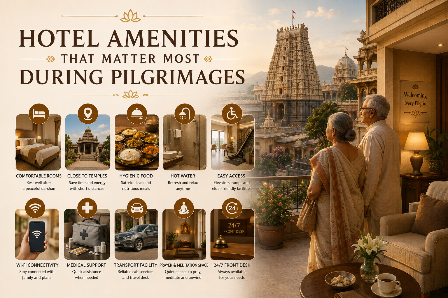 Hotel Amenities That Matter Most During Pilgrimages