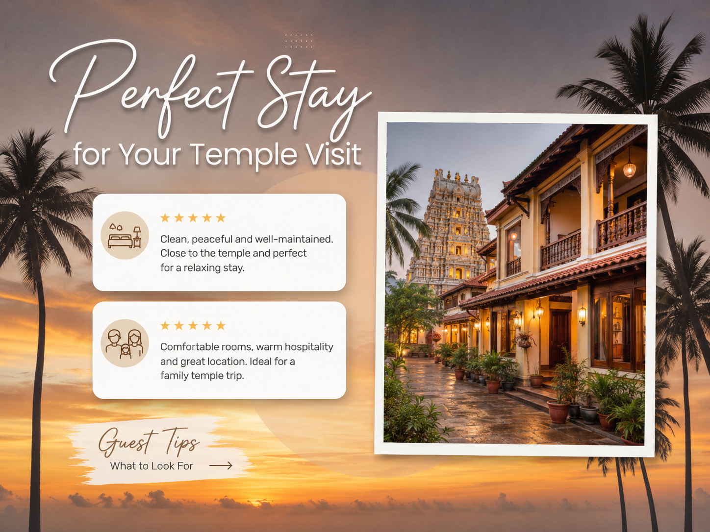 How to Choose the Perfect Stay for Your Temple Visit