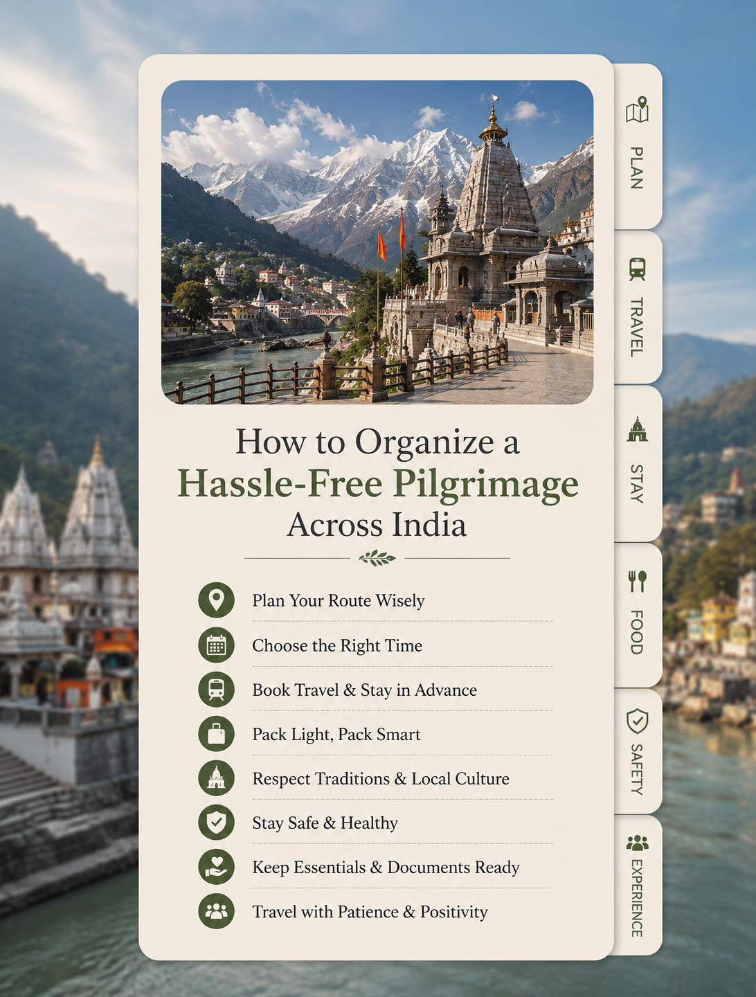 How to Organize a Hassle-Free Pilgrimage Across India