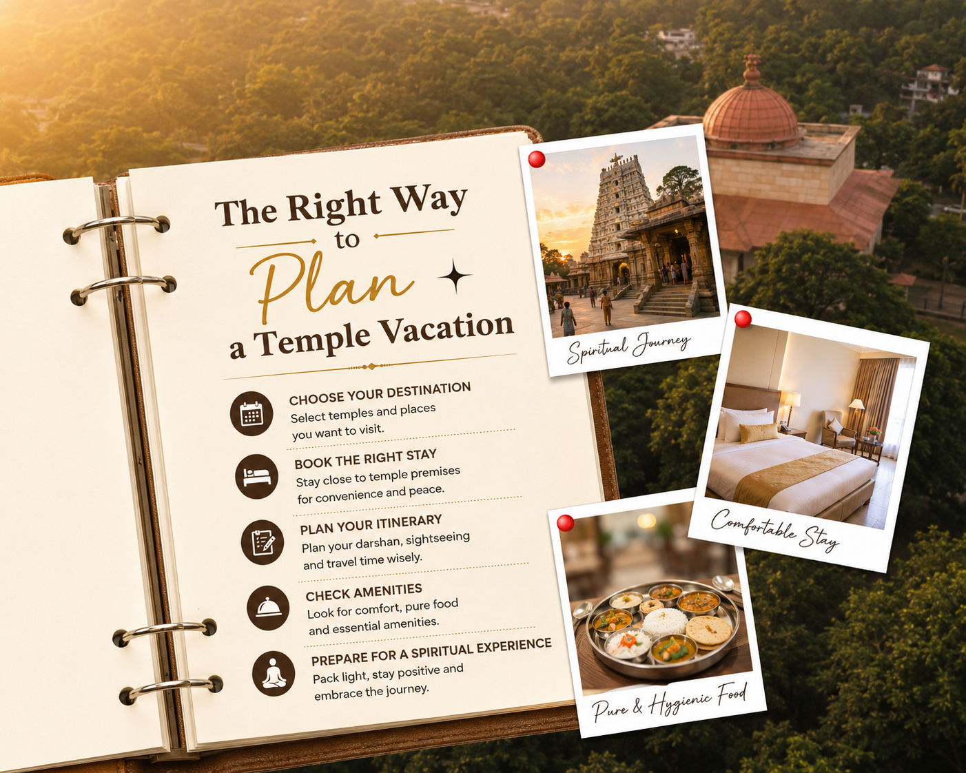 The Right Way to Plan a Temple Vacation