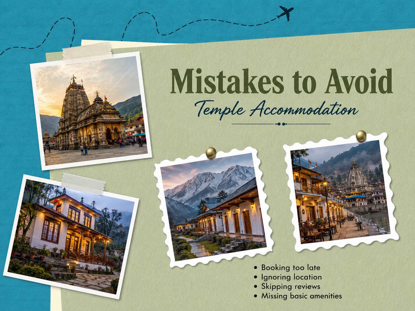 Temple Accommodation Mistakes to Avoid