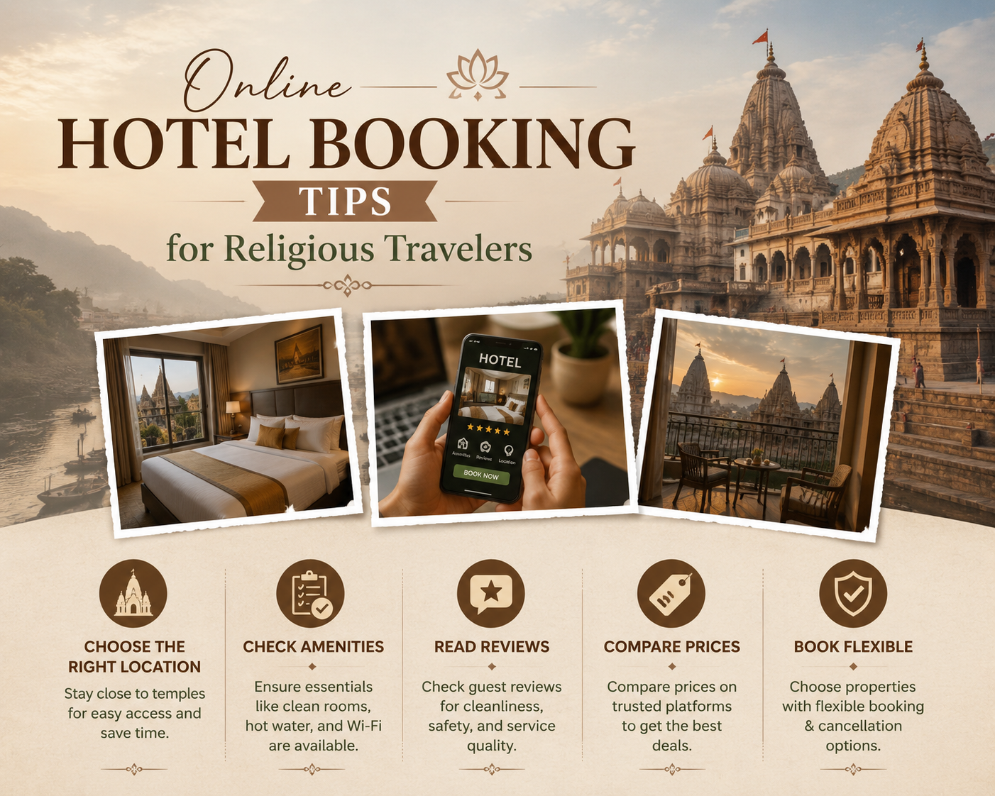 Online Hotel Booking Tips for Religious Travelers