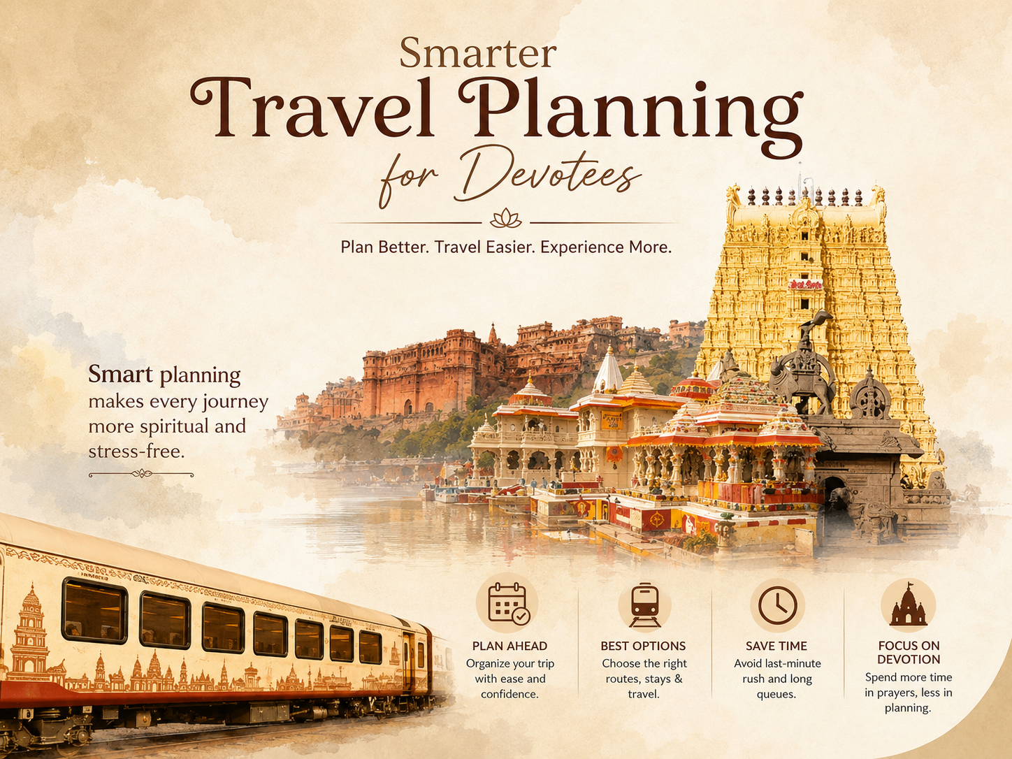 Smarter Travel Planning for Devotees