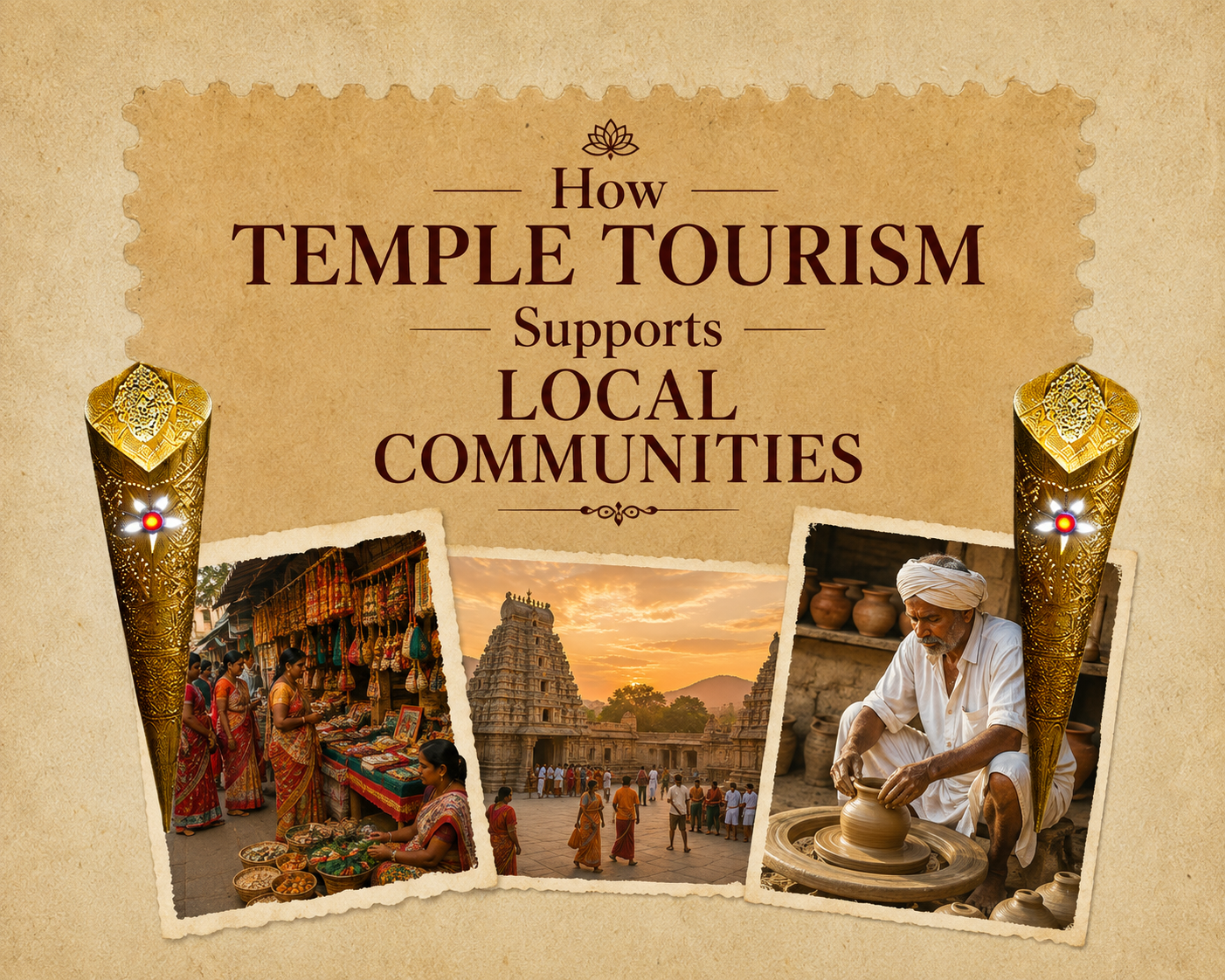 How Temple Tourism Supports Local Communities