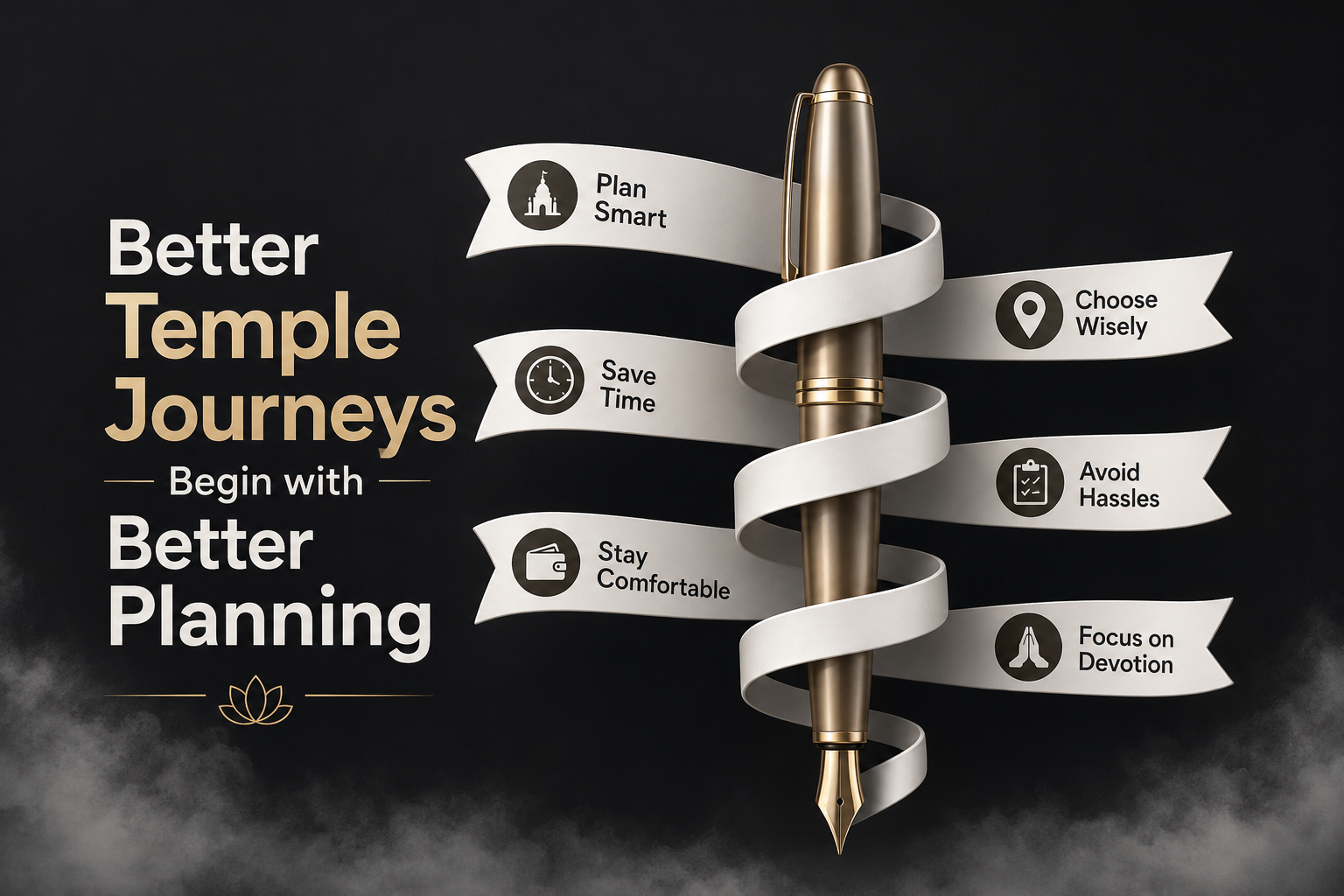 Better Temple Journeys Begin with Better Planning