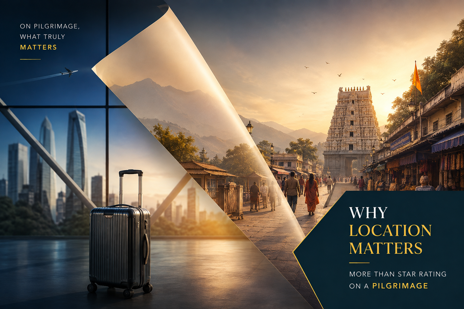 Why Location Matters More Than Star Rating on a Pilgrimage