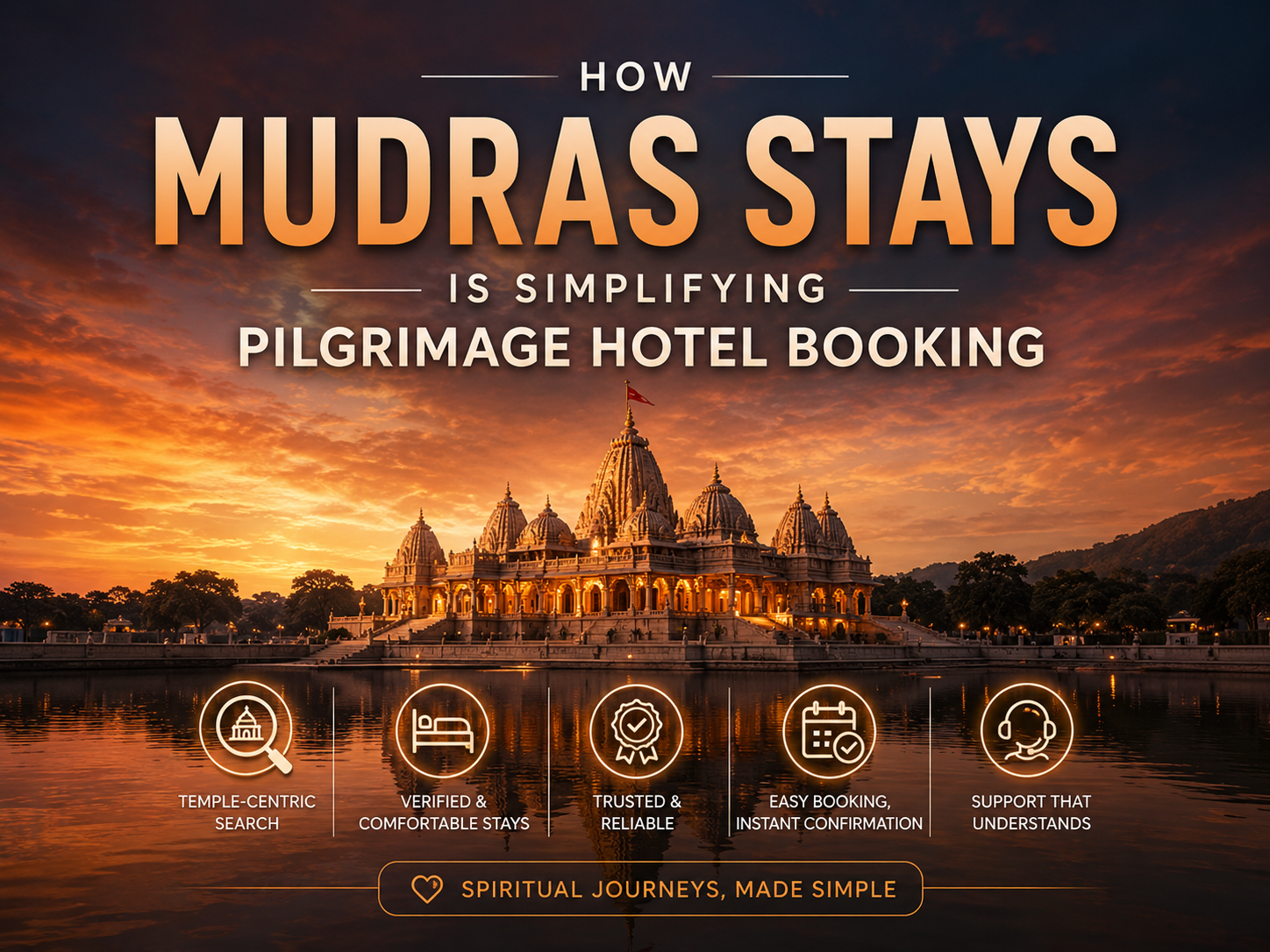 How Mudras Stays Is Simplifying Pilgrimage Hotel Booking