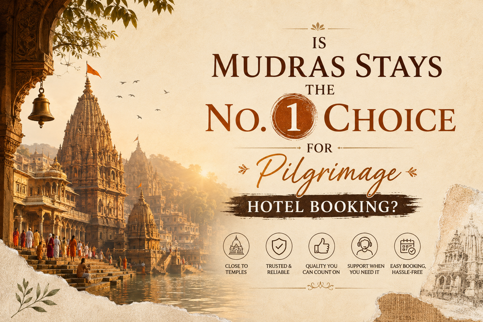 Is Mudras Stays the No. 1 Choice for Pilgrimage Hotel Booking?