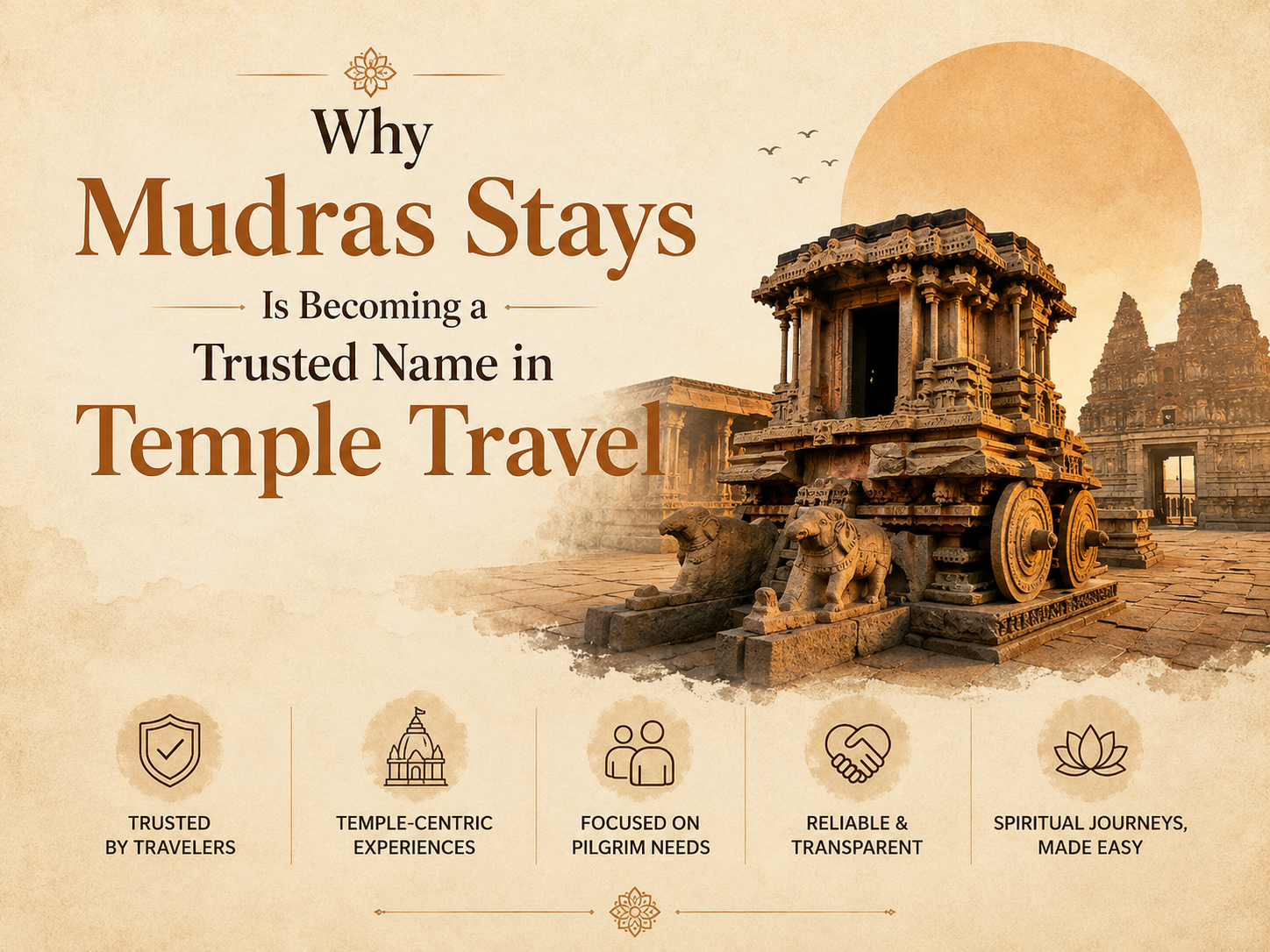 Why Mudras Stays Is Becoming a Trusted Name in Temple Travel