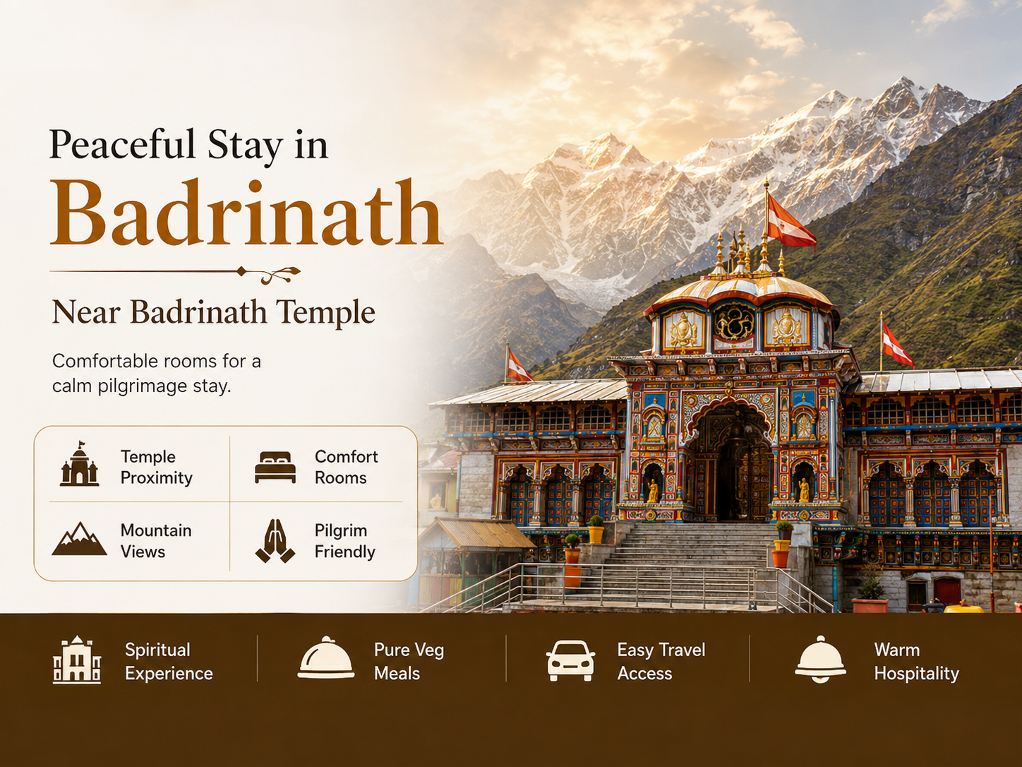 Best Stay in Badrinath for a Peaceful Temple Visit