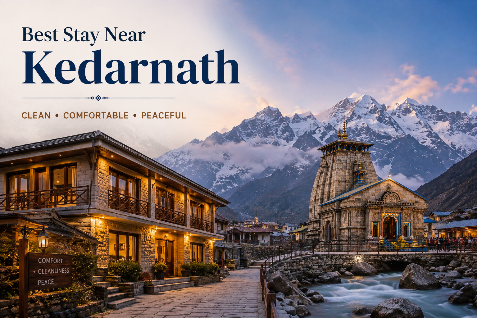 Best Stay Near Kedarnath for a Peaceful Pilgrimage