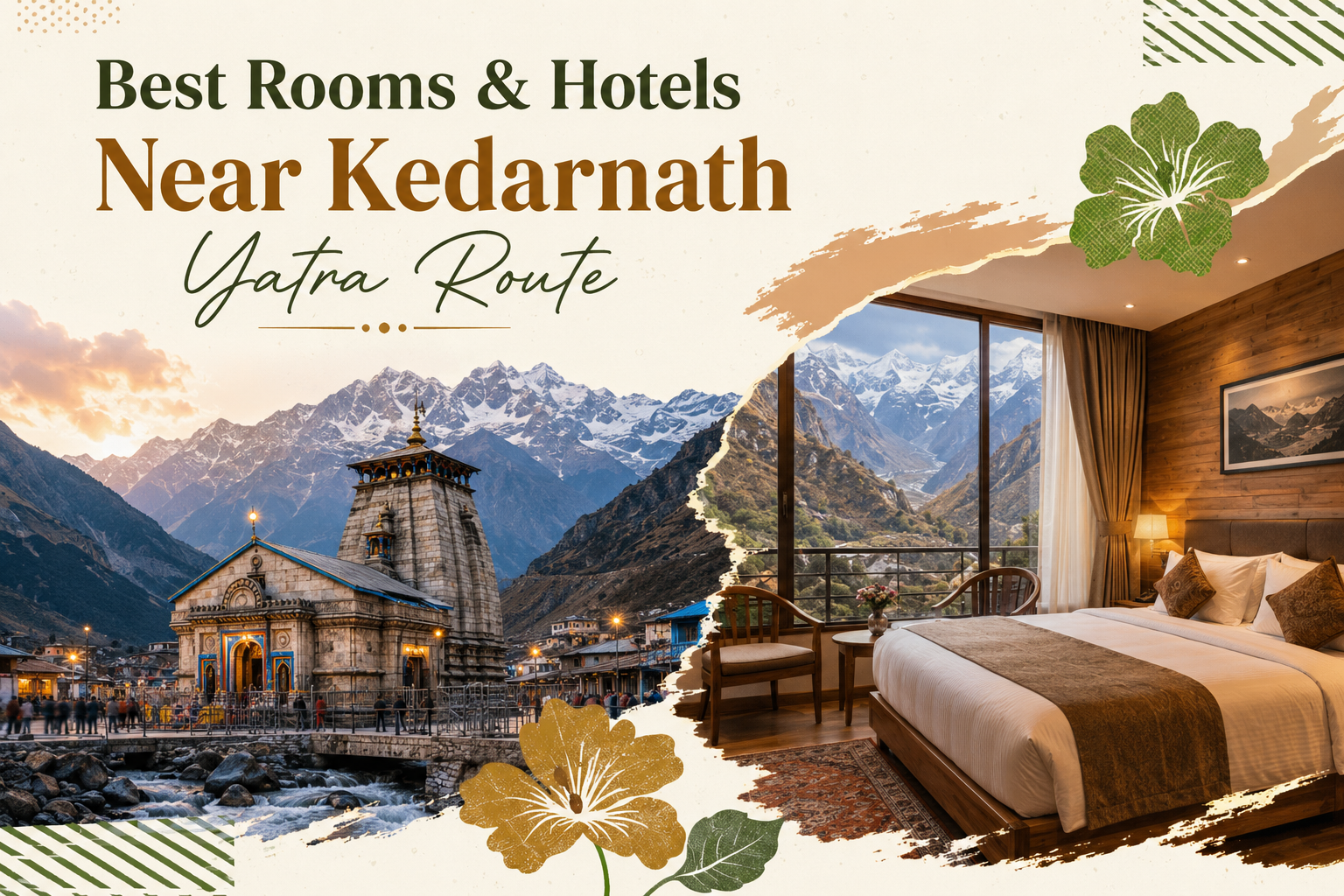 Best Rooms and Hotels Near Kedarnath Yatra Route