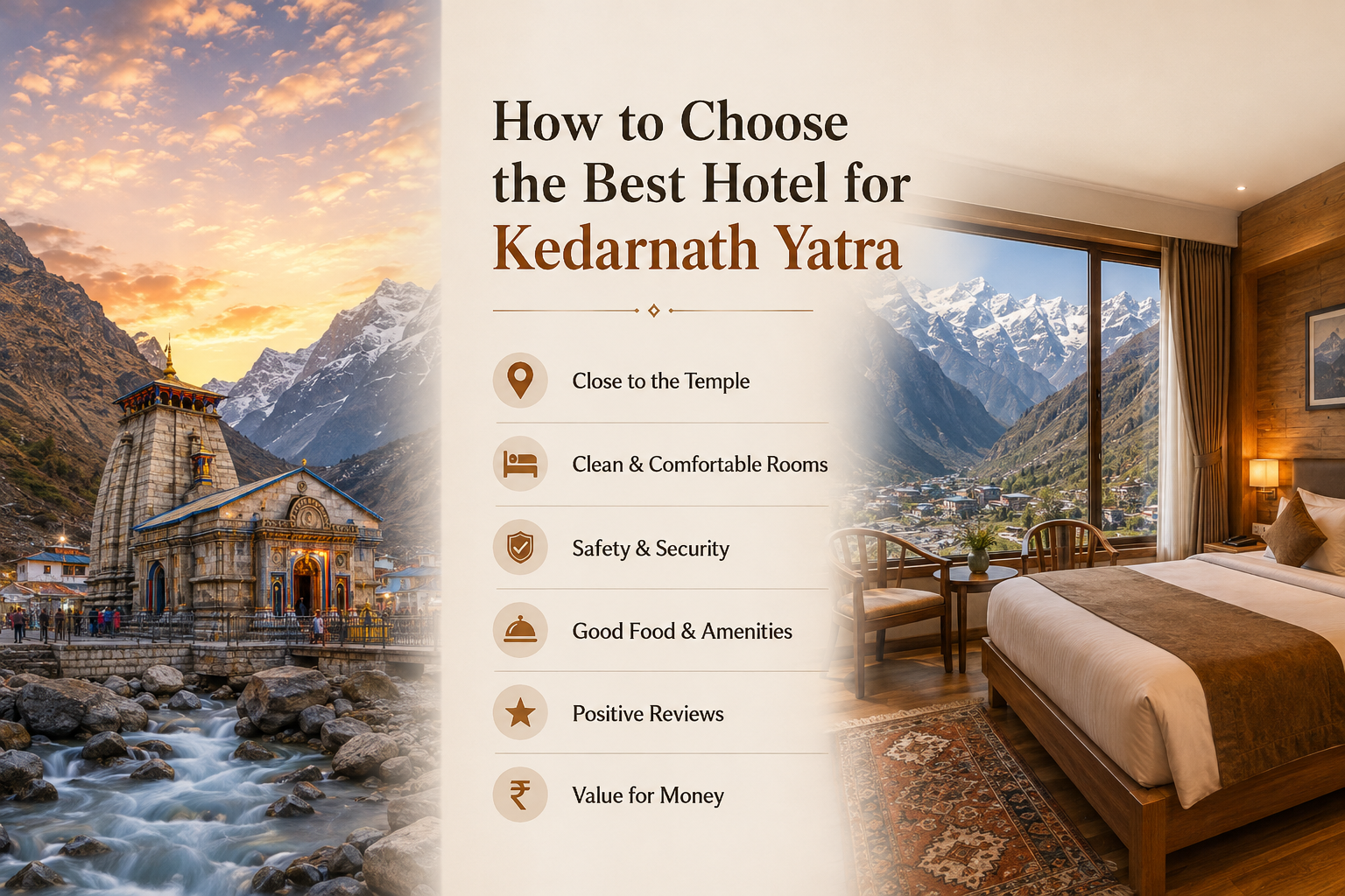 How to Choose the Best Hotel for Kedarnath Yatra