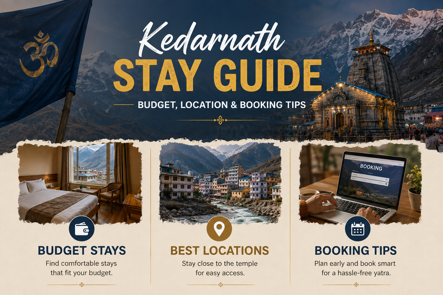 Kedarnath Stay Guide Budget Location and Booking Tips