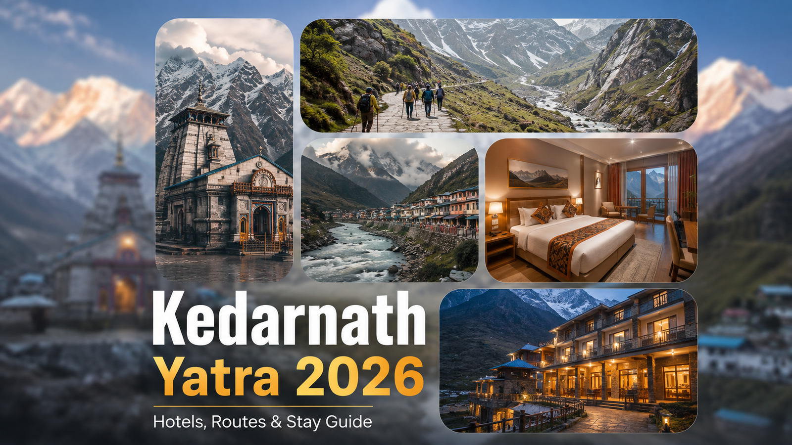 Kedarnath Yatra 2026: Hotels, Routes & Accommodation Guide