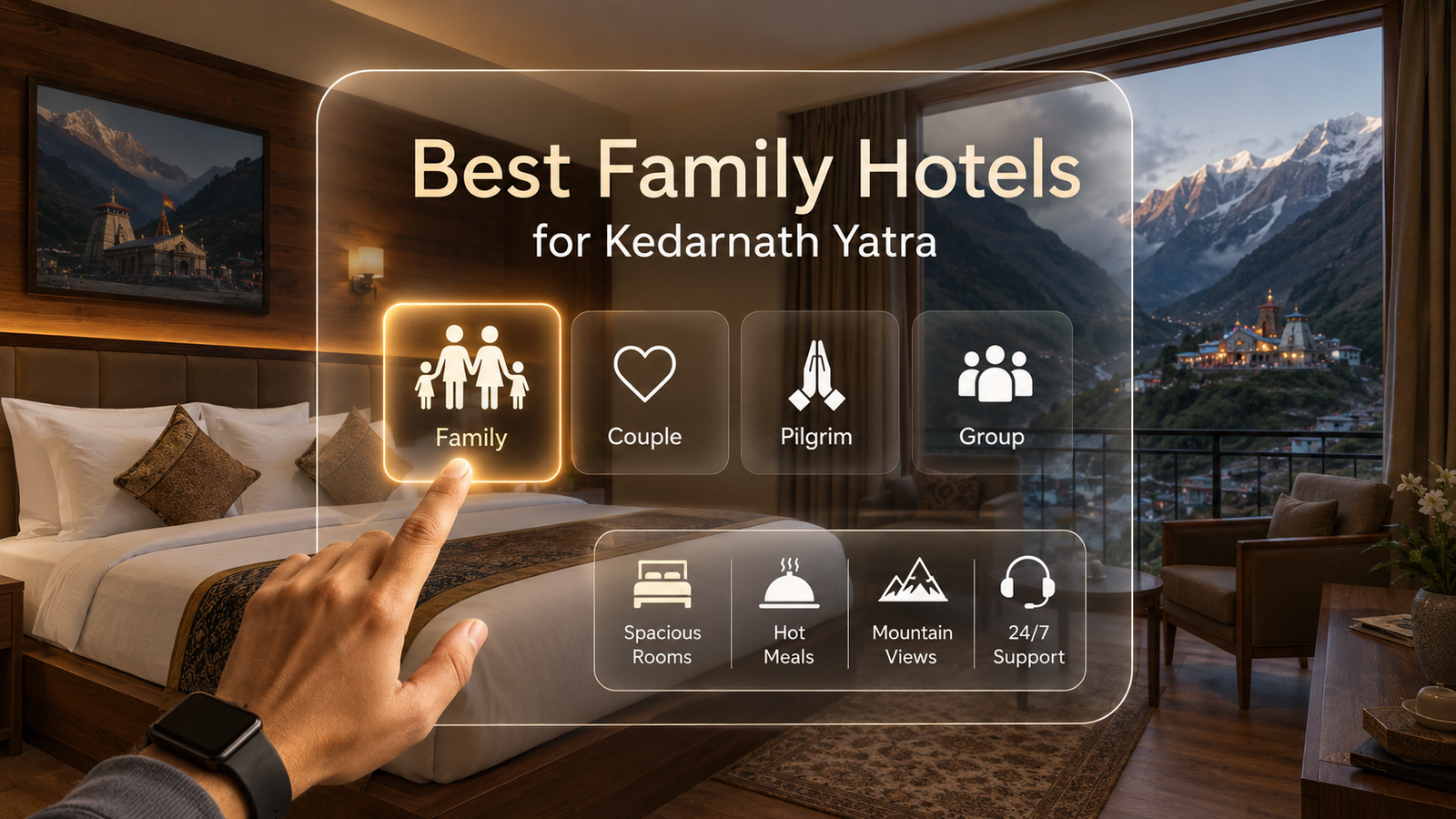 Best Family Hotels for Kedarnath Yatra