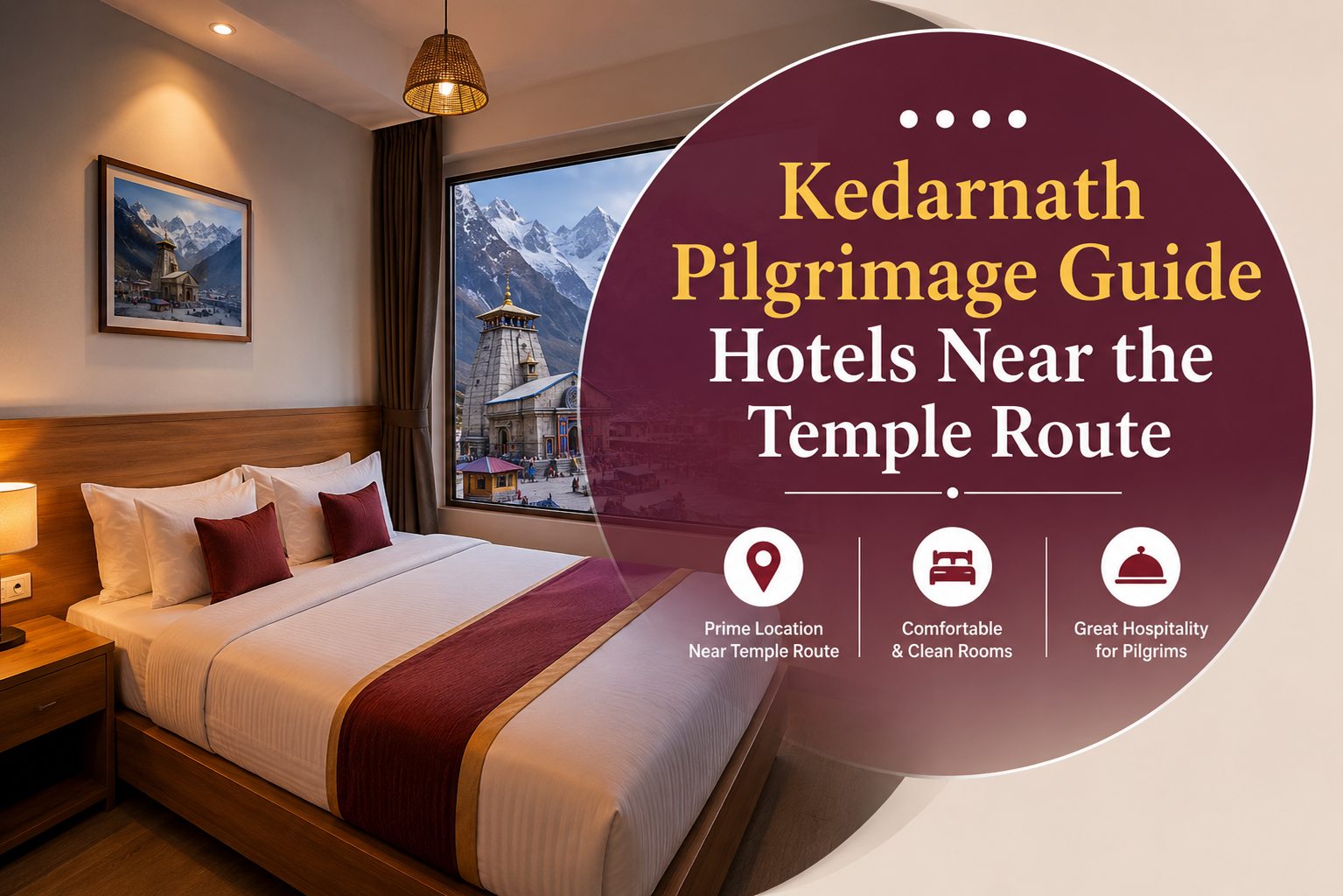 Kedarnath Pilgrimage Guide Hotels Near the Temple Route