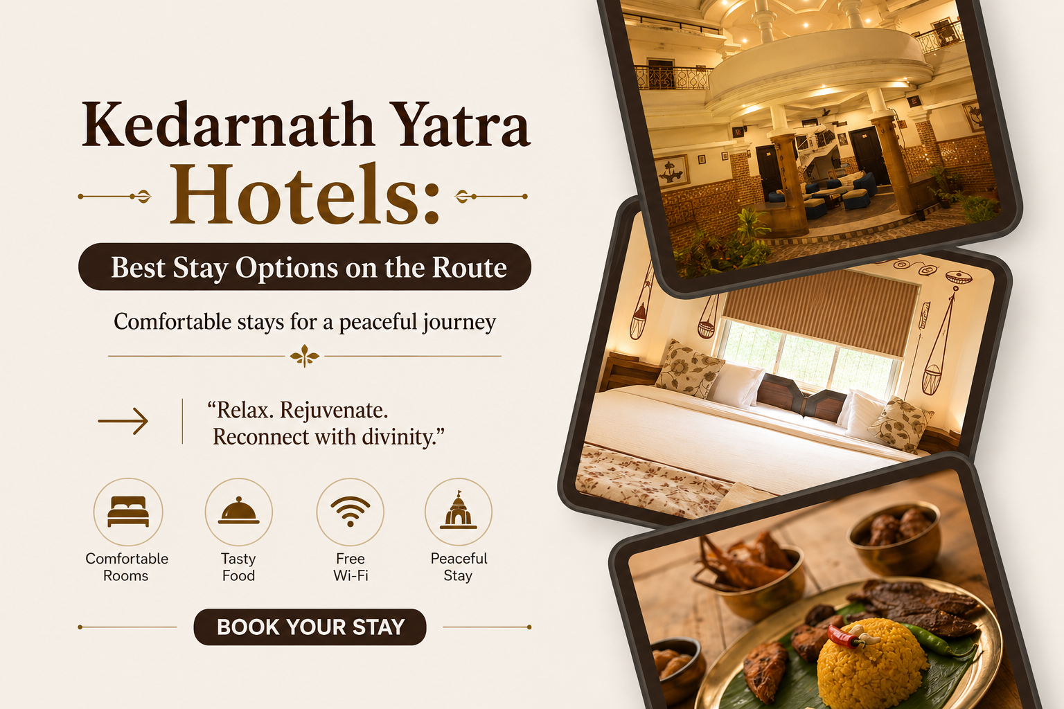 Kedarnath Yatra Hotels: Best Stay Options on the Route