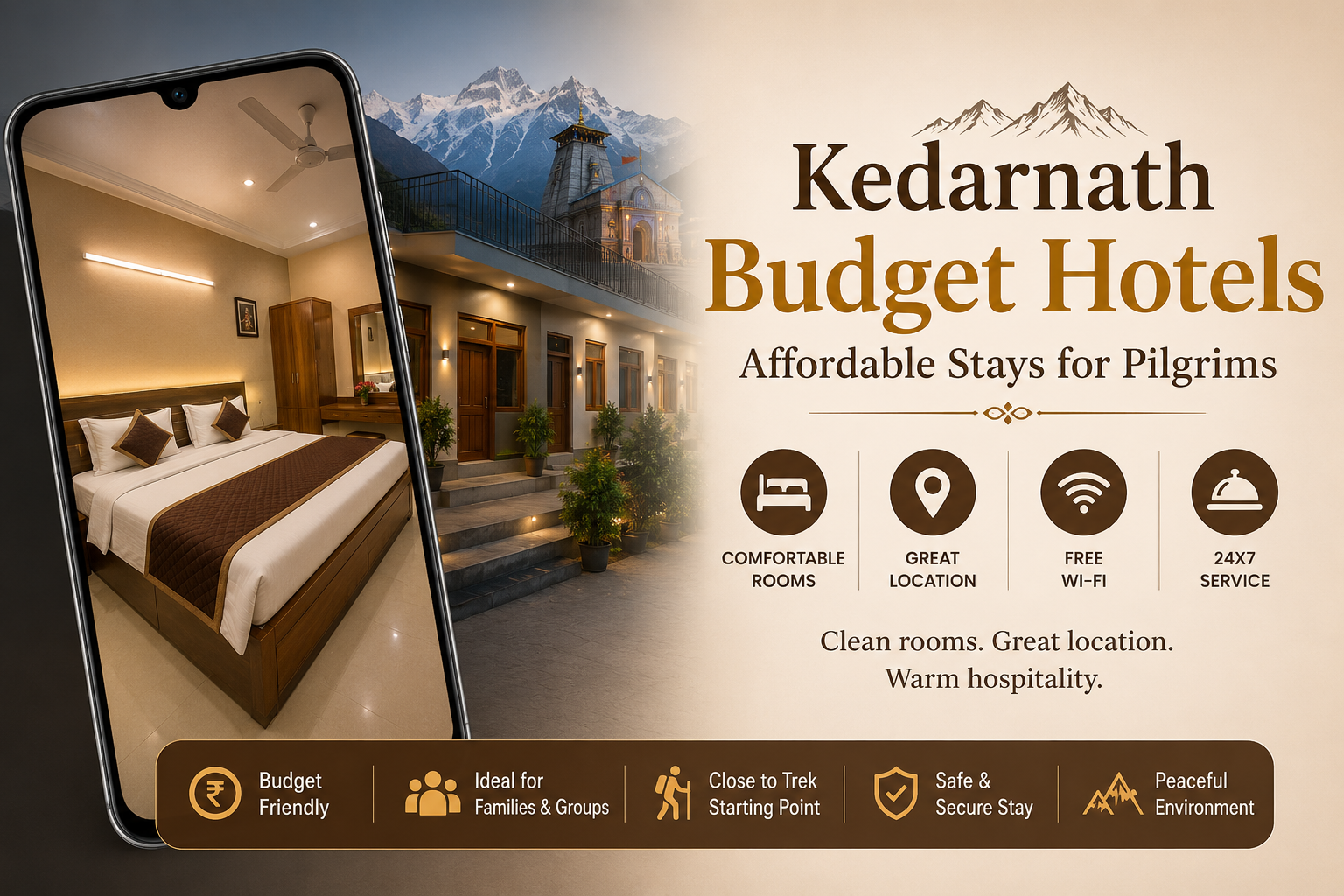 Kedarnath Budget Hotels Affordable Stays for Pilgrims