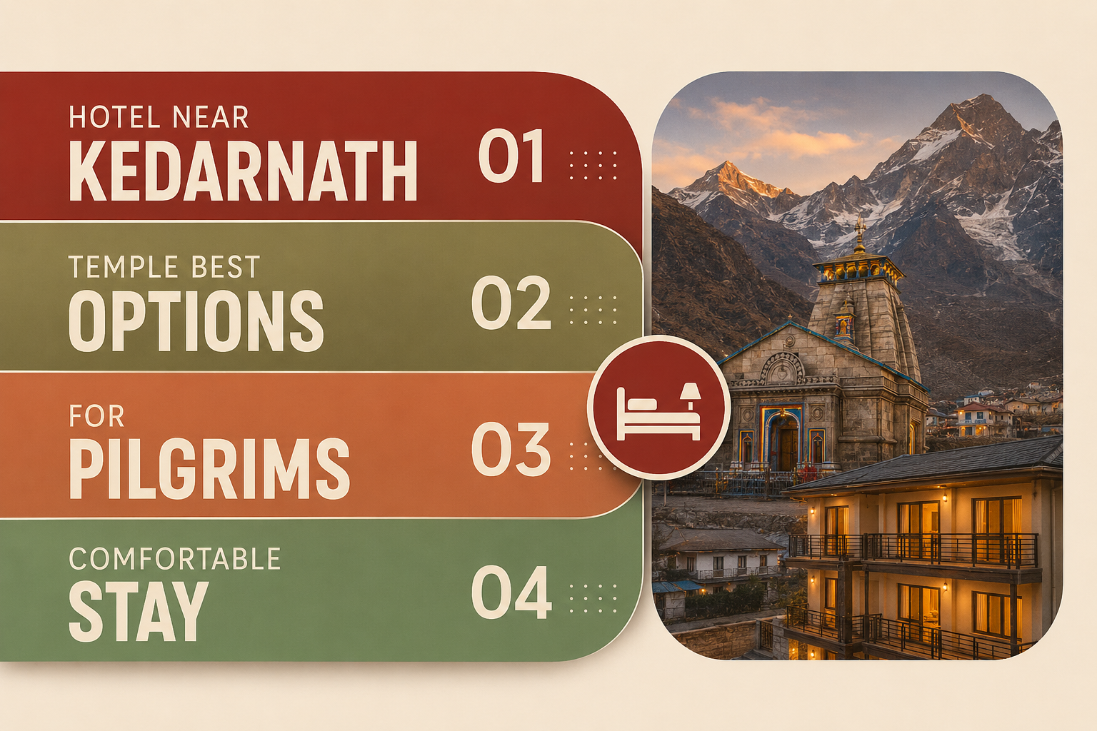 Hotel Near Kedarnath Temple: Best Options for Pilgrims