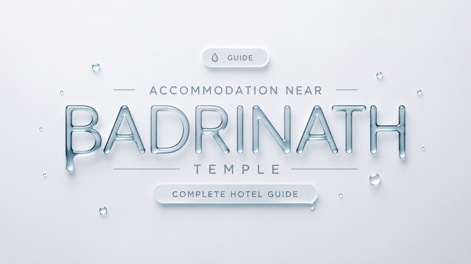 Accommodation Near Badrinath Temple: Complete Hotel Guide
