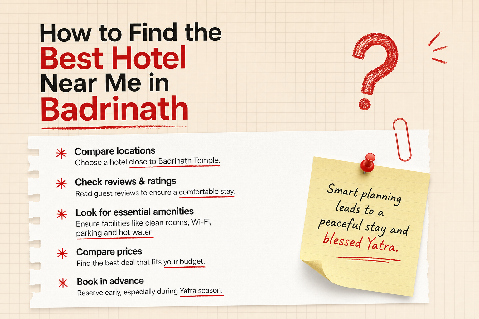 How to Find the Best Hotel Near Me in Badrinath