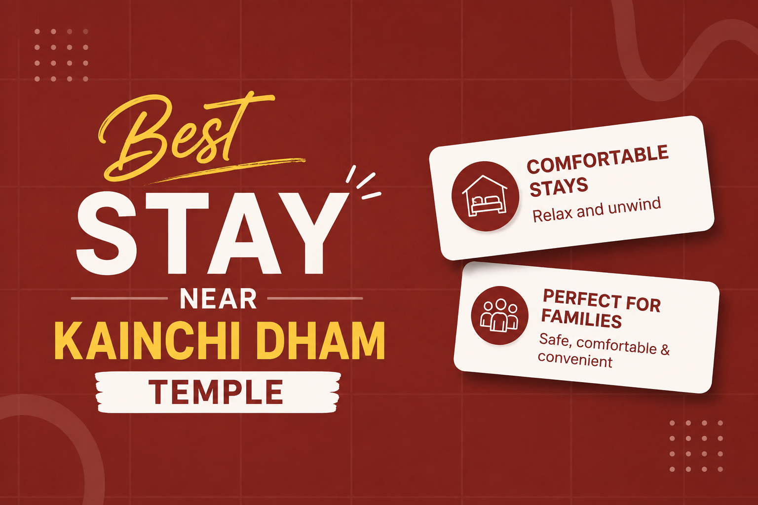 Best Stay Near Kainchi Dham Temple