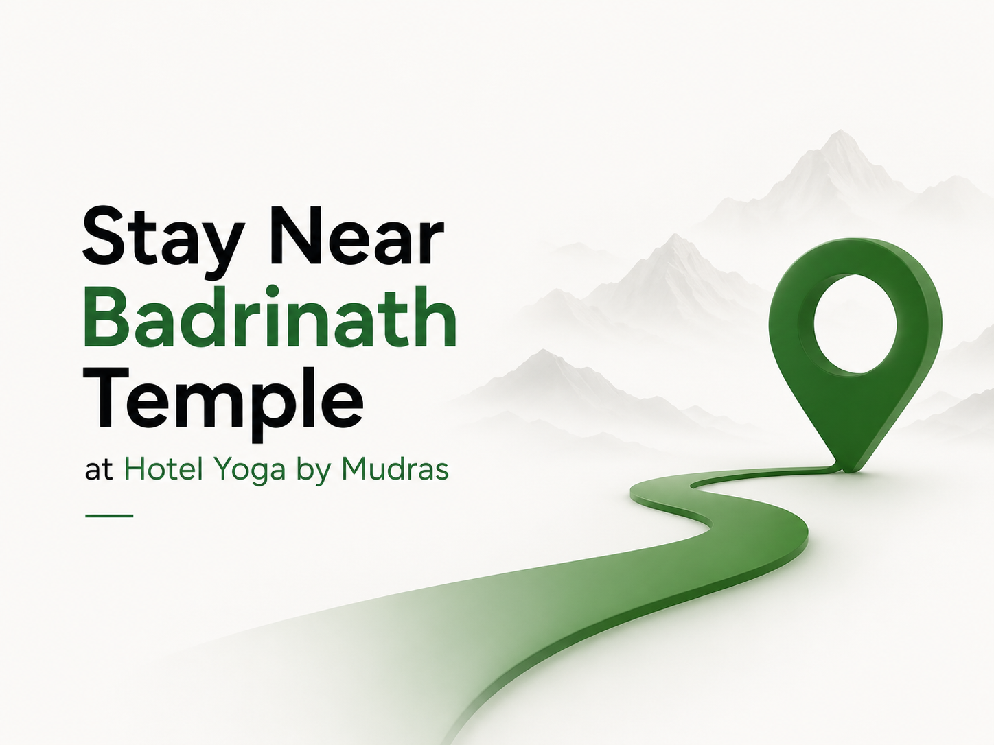 Stay Near Badrinath Temple at Hotel Yoga by Mudras