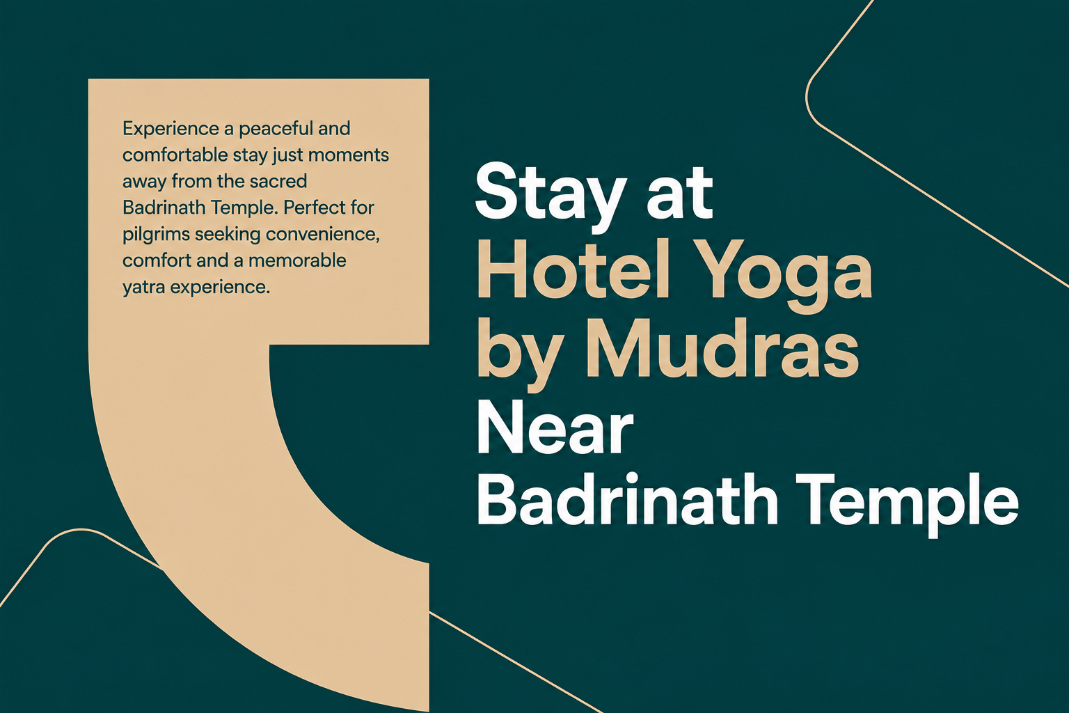 Hotel Yoga by Mudras Stay Near Badrinath Temple