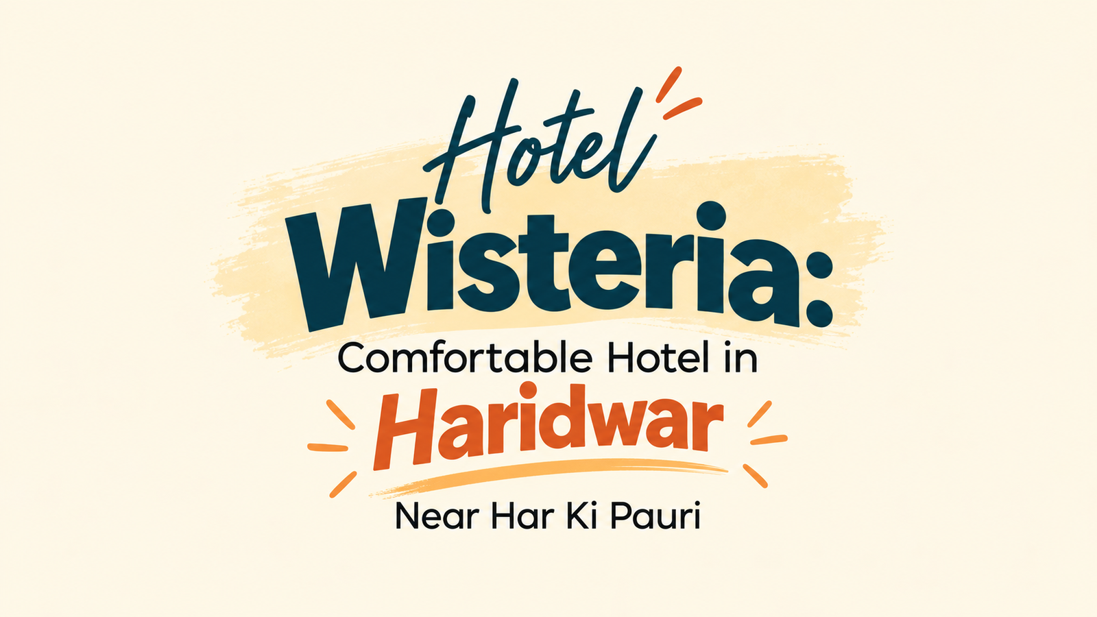 Hotel Wisteria: Comfortable Hotel in Haridwar Near Har Ki Pauri