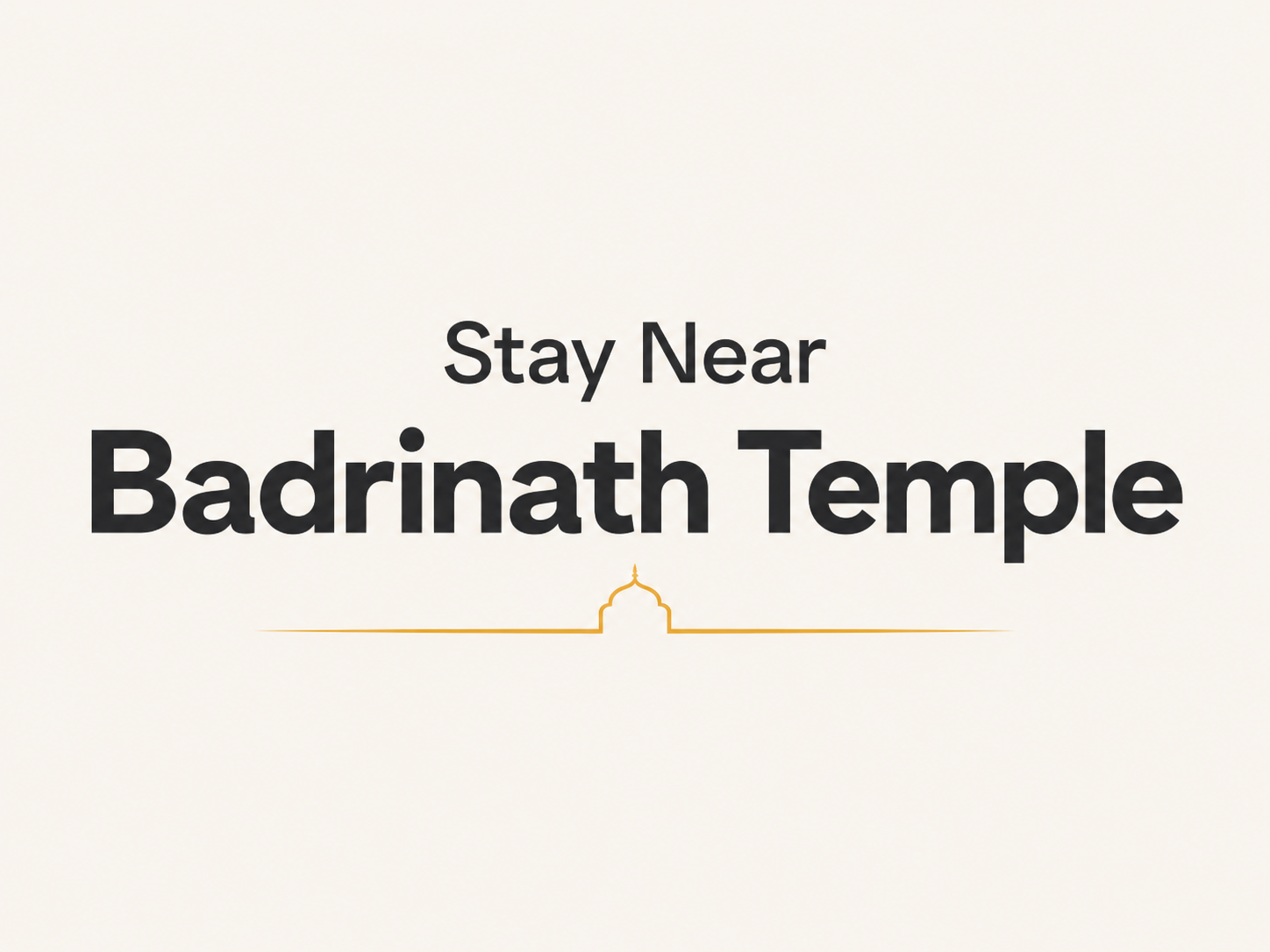 Stay Near Badrinath Temple at Hotel Yoga Badrinath