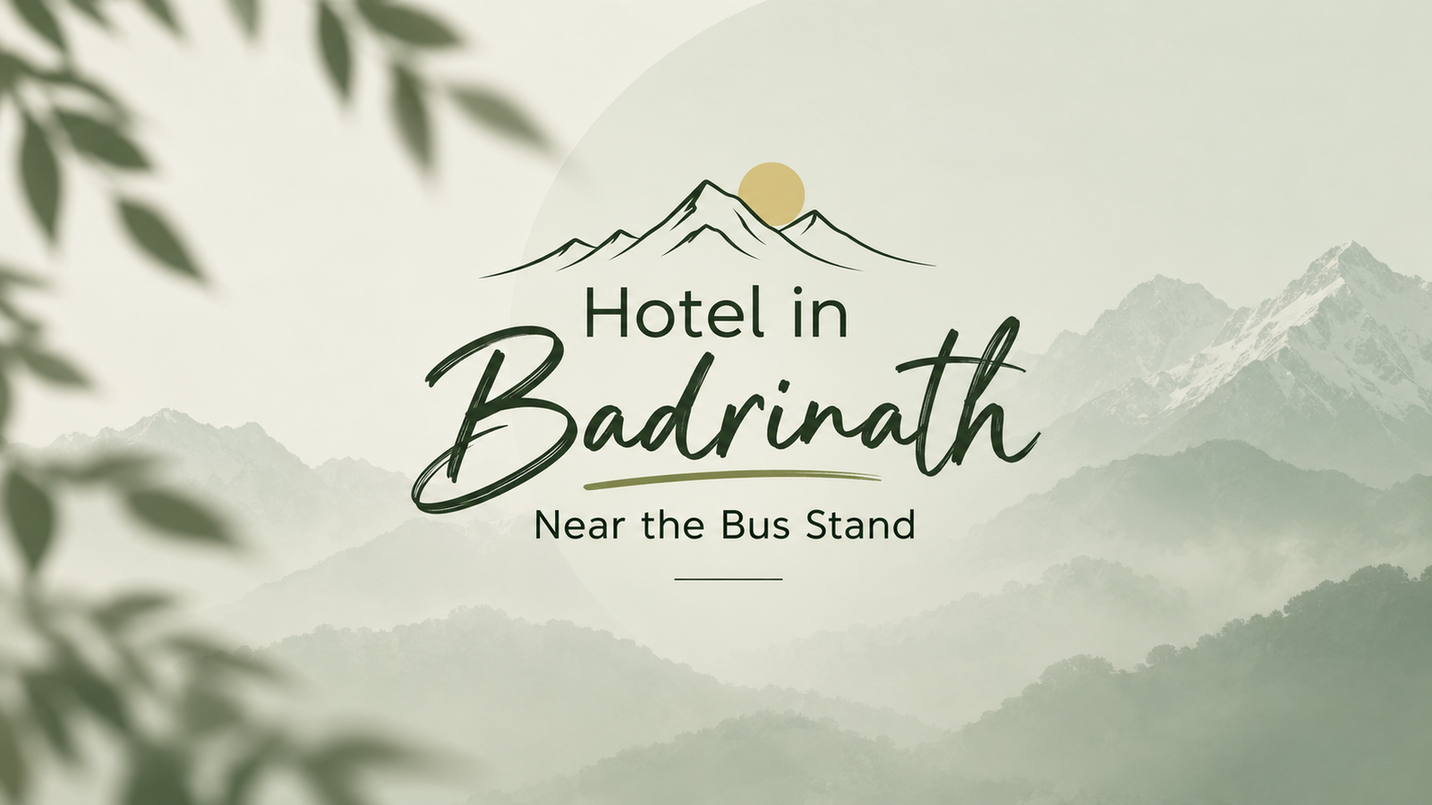 Hotel Yoga: Convenient Hotel in Badrinath Near the Bus Stand