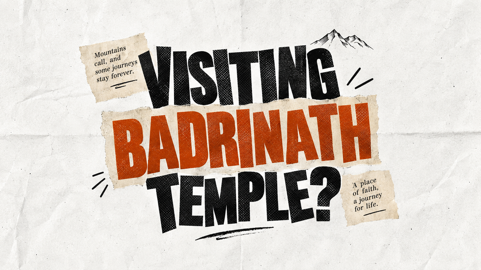Visiting Badrinath Temple? Choose Hotel Yoga for Your Stay