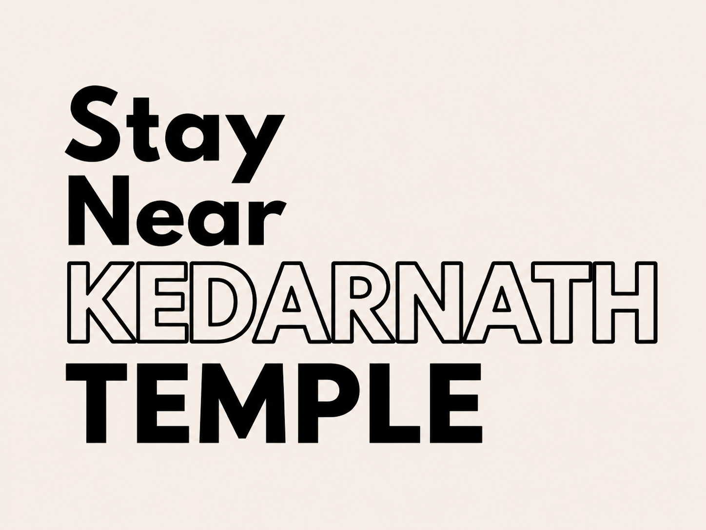 Stay Near Kedarnath Temple at Mudras Kedarnath
