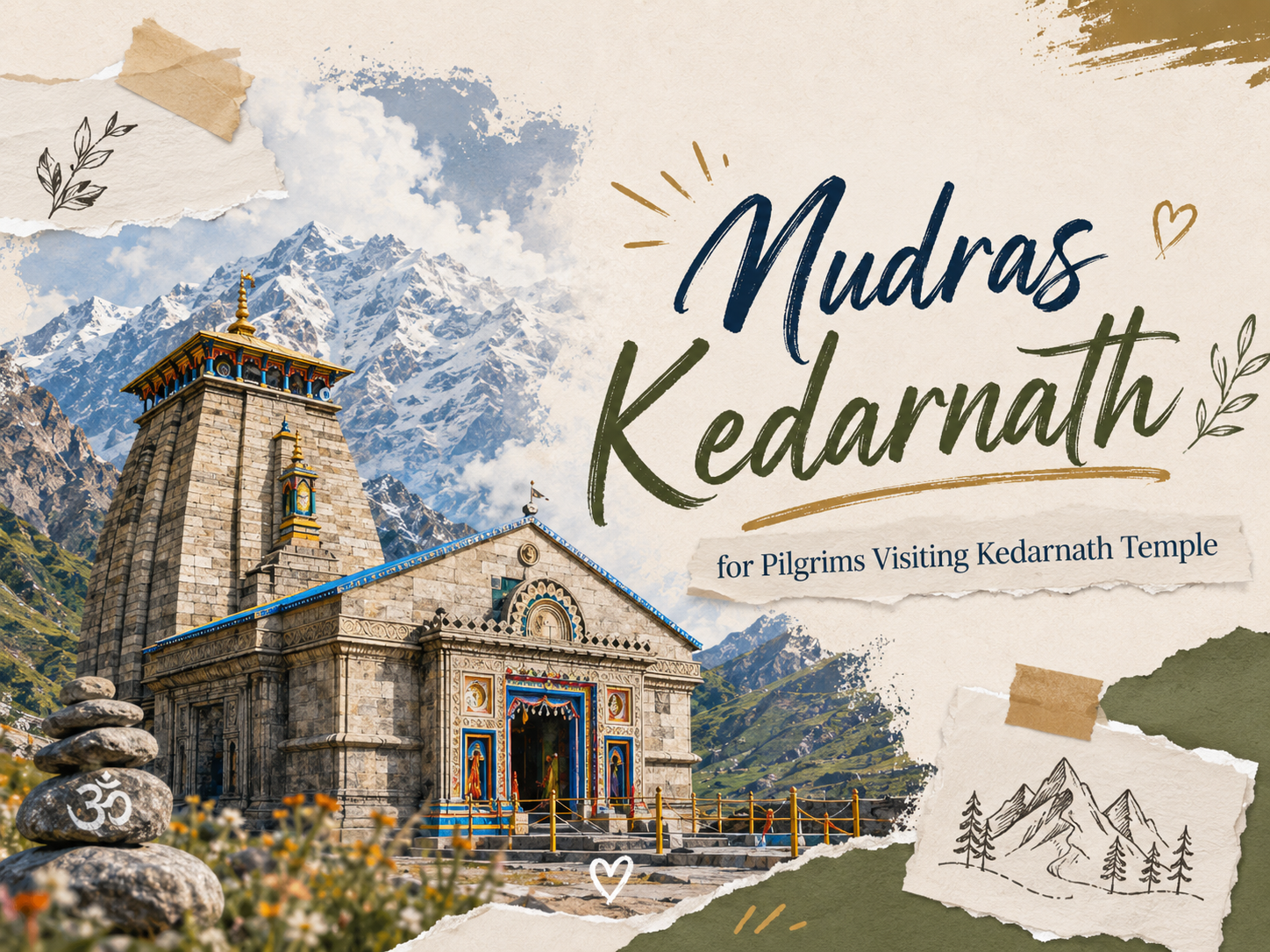 Mudras Kedarnath for Pilgrims Visiting Kedarnath Temple