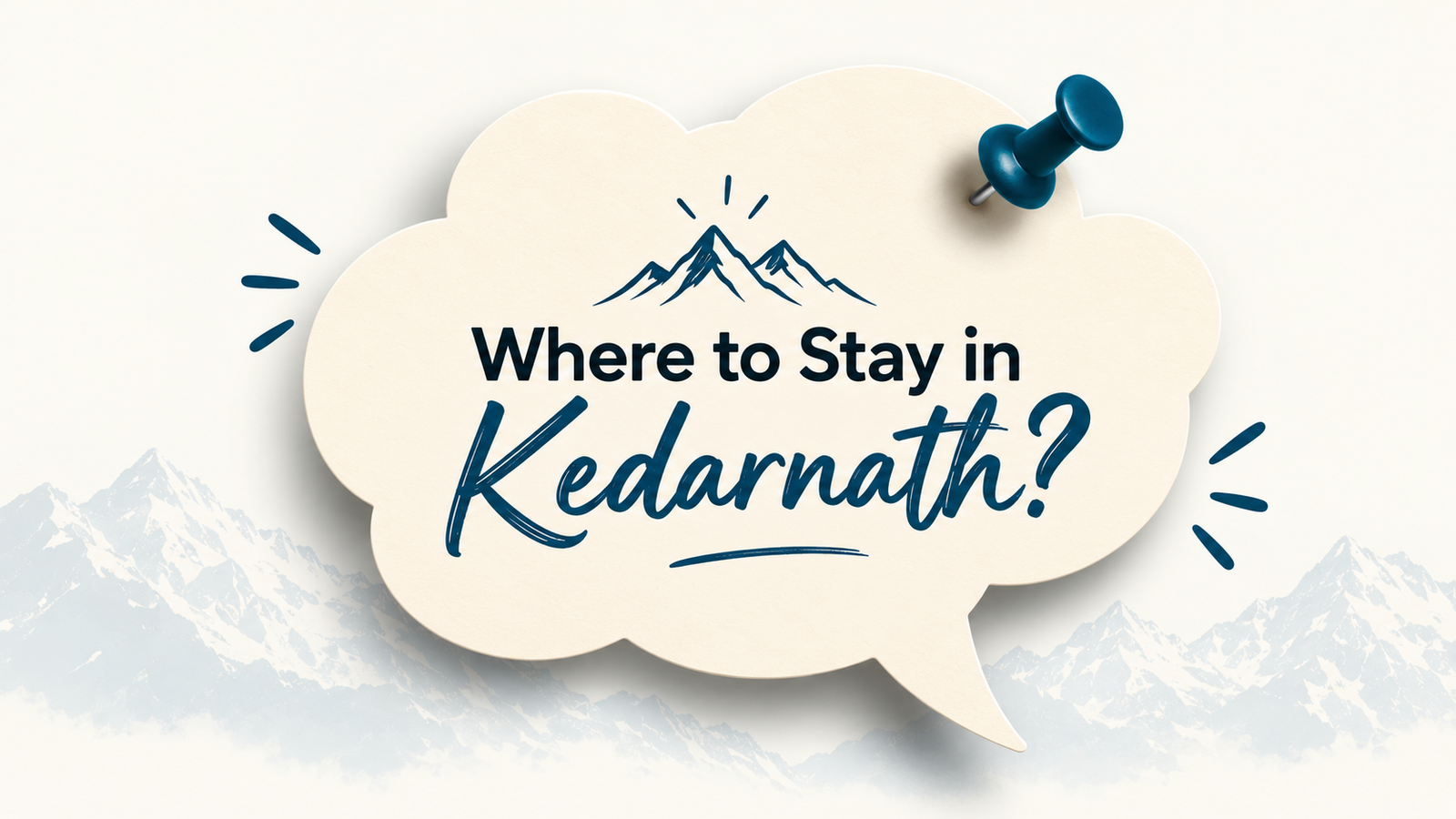 Where to Stay in Kedarnath? Discover Mudras Kedarnath