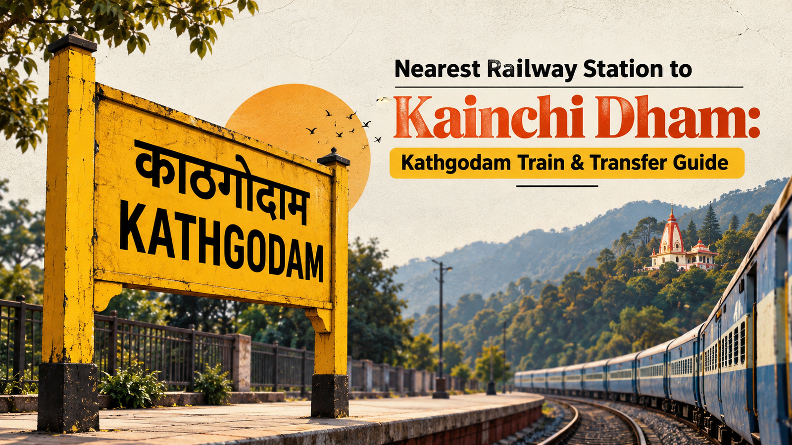 Nearest Railway Station to Kainchi Dham: Kathgodam Train & Transfer Guide