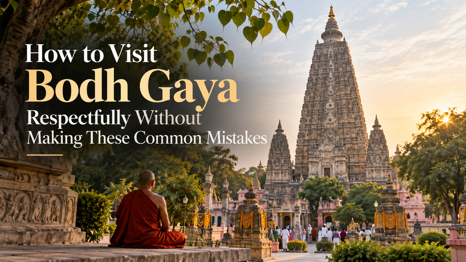 How to Visit Bodh Gaya Respectfully Without Making These Common Mistakes