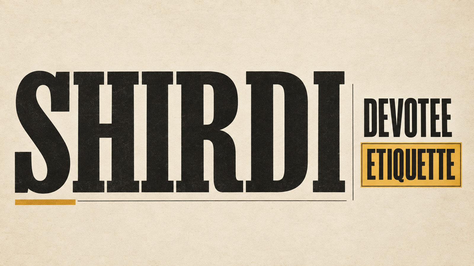 Going to Shirdi Here’s What Devotees Should Avoid During Their Visit