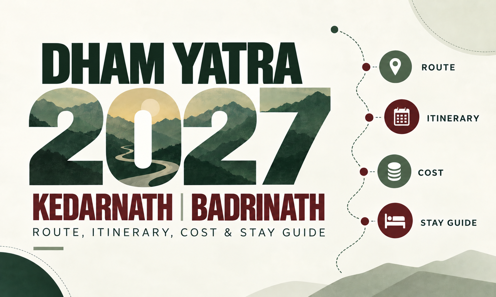 Do Dham Yatra 2027: Kedarnath Badrinath Route, Itinerary, Cost & Stay Guide