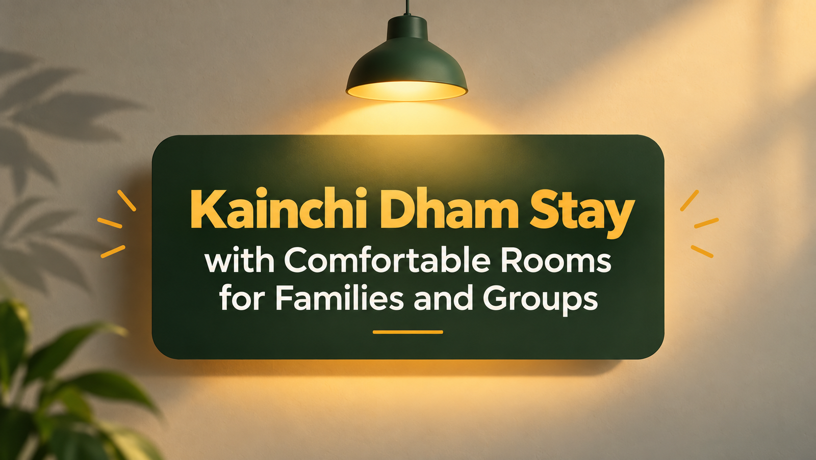 Kainchi Dham Stay with Comfortable Rooms for Families and Groups