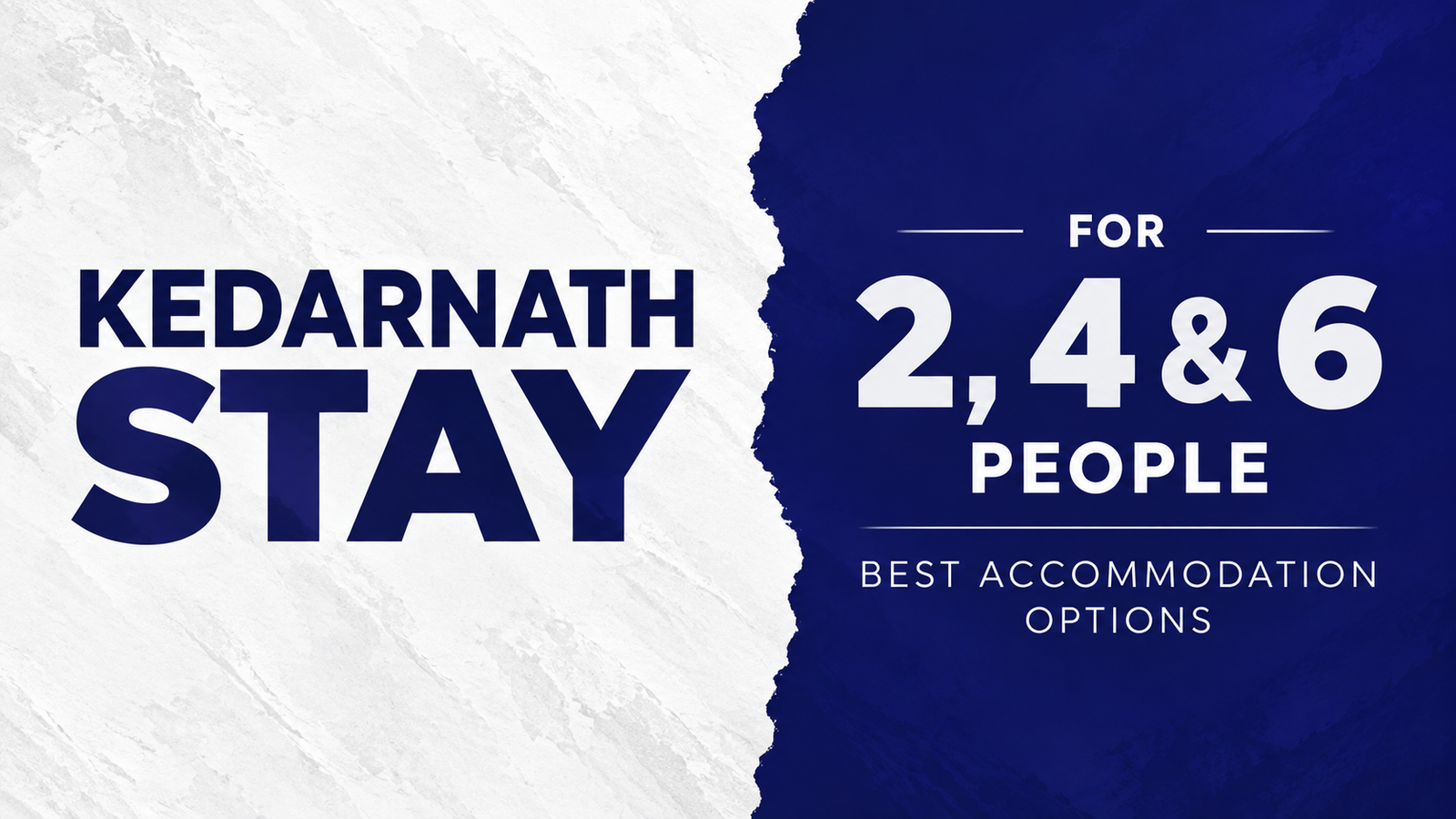 Kedarnath Stay for 2, 4 and 6 People: Best Accommodation Options